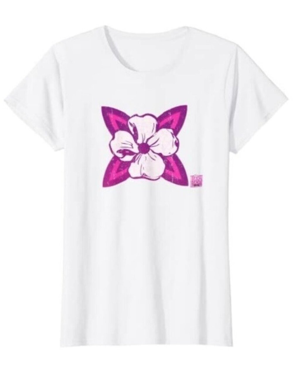 Disney Channel Teen Beach Movie Flower T-Shirt (M)